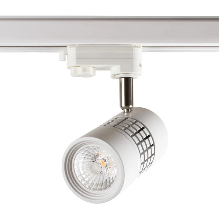 Scan Products Esma 3F skinnespot, 3000K, Ø7 cm, hvid – spot — produktfoto
