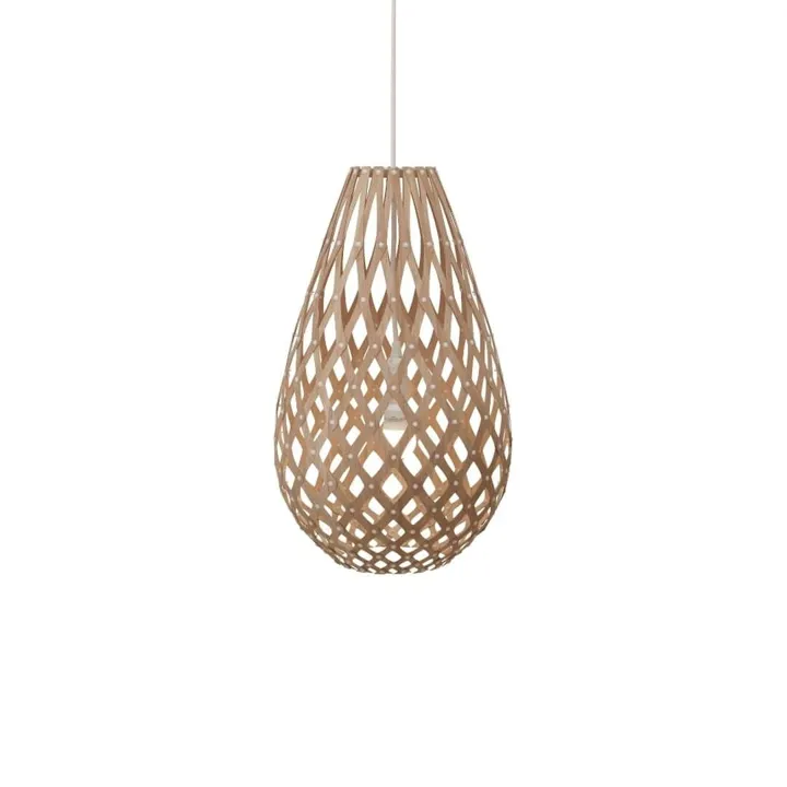 David Trubridge Koura H75 Bamboo – pendel — produktfoto