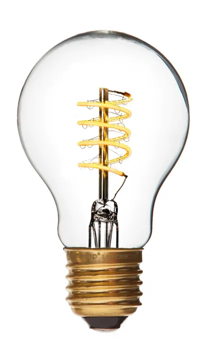 Danlamp E27 - 4W LED Standard De Luxe Spiral – pære — produktfoto