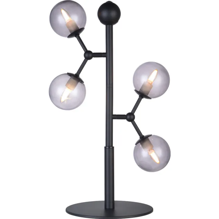 Halo Design Atom , røgfarvet – bordlampe — produktfoto