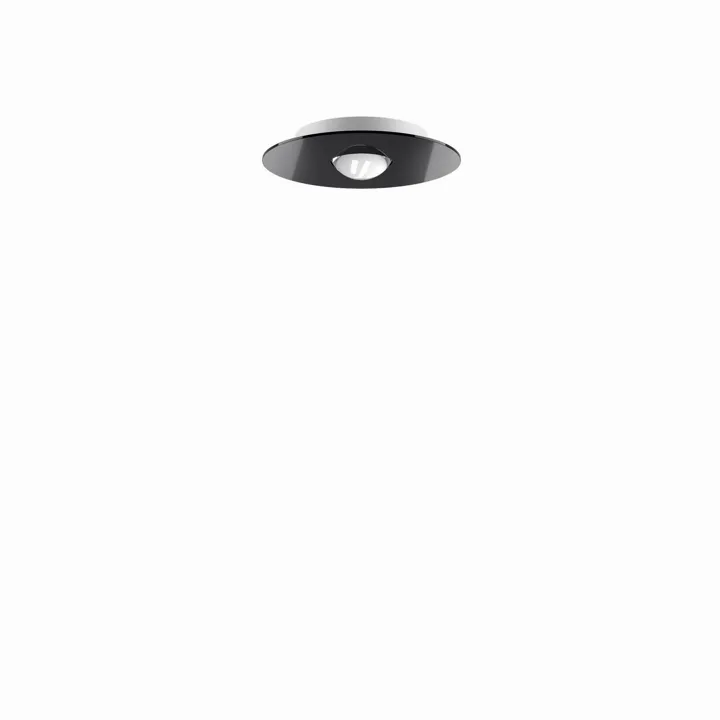 Lodes Bugia Single 3000K Sort – loftlampe — produktfoto