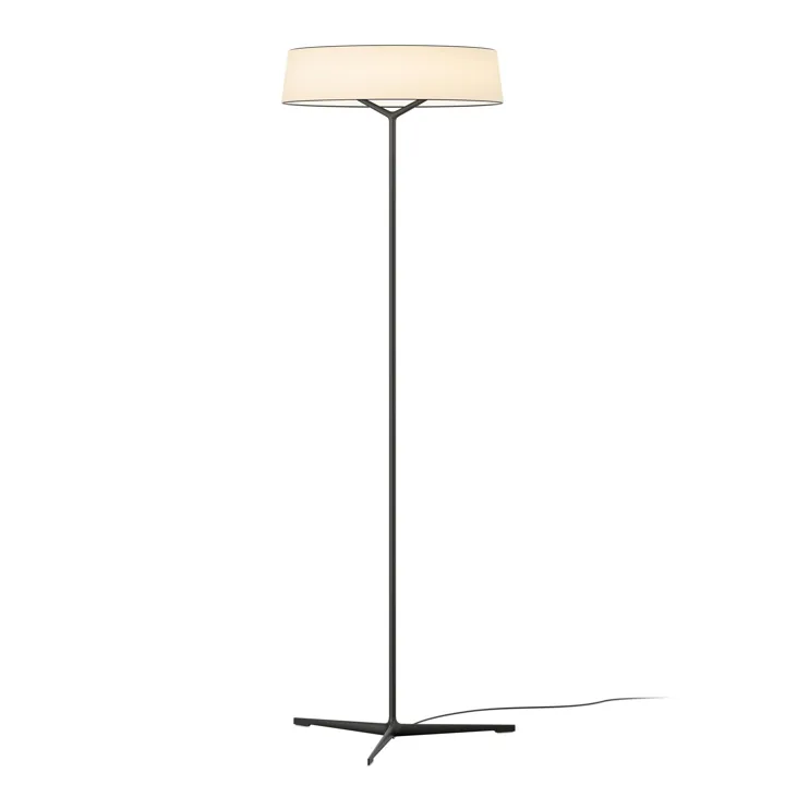 Vibia Dama 3230 Push Sort – gulvlampe — produktfoto