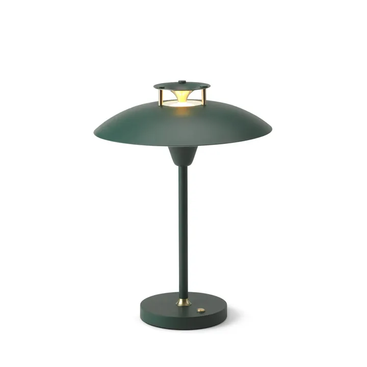 Halo Design Stepp 1-2-3 Transportabel Mørkegrøn – transportabel bordlampe — produktfoto
