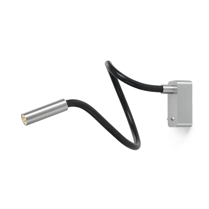 Trizo21 Trizo 21 SCAR-LED 1FDS Aluminum & Sort Med 25 Graders Lysspredelse – væglampe — produktfoto