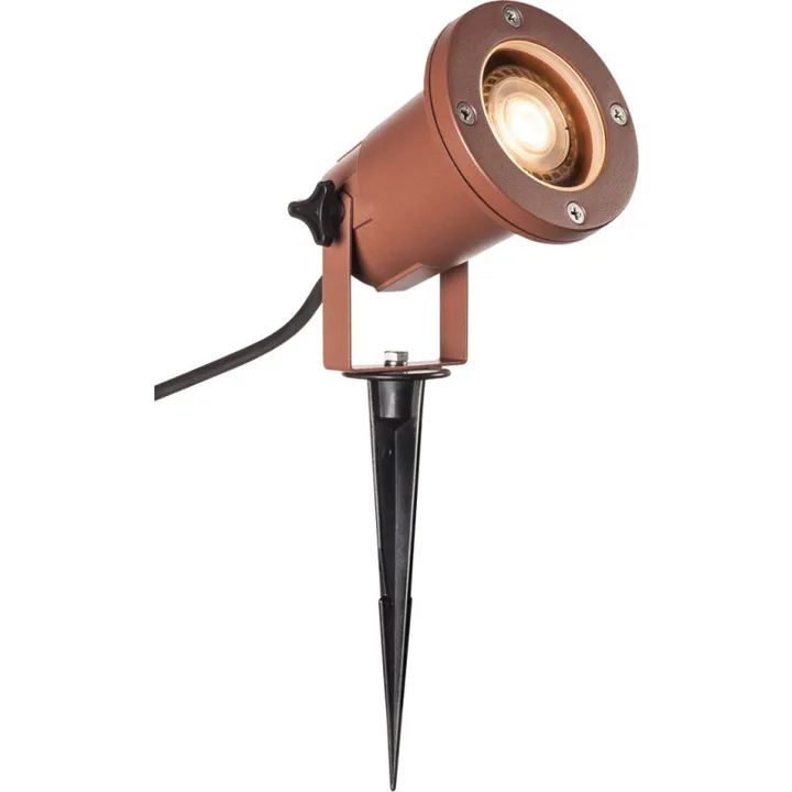 SLV Big Nautilus , rustfarvet – udendørslampe — produktfoto