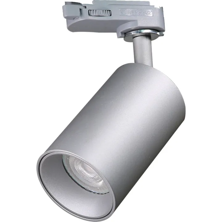 E3Light Piccola 3F skinnespot, grå – spot — produktfoto