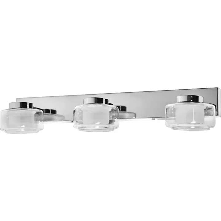 Osram Orbis Flame spejllampe, 3000-4000K, krom, 50 cm – væglampe — produktfoto