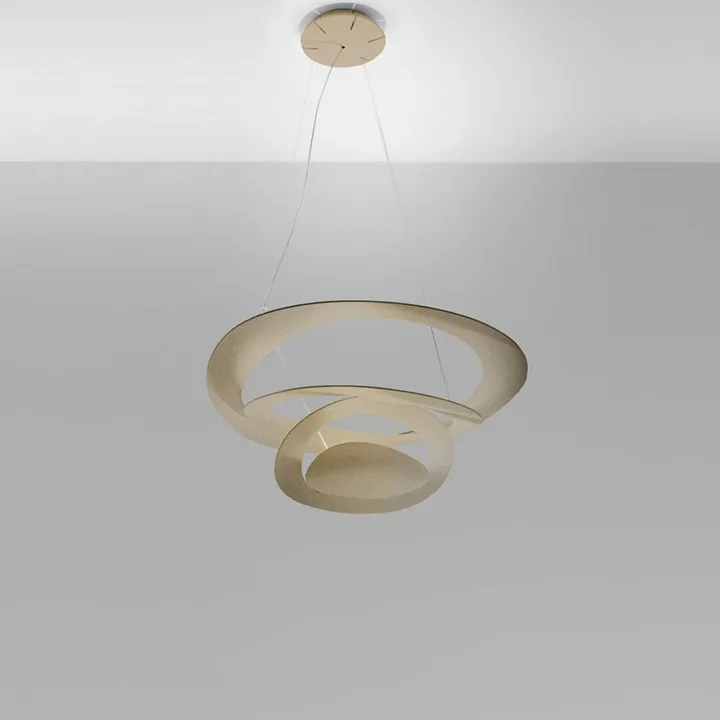 Artemide Pirce Mini LED Ø69 Guld 3000K – pendel — produktfoto