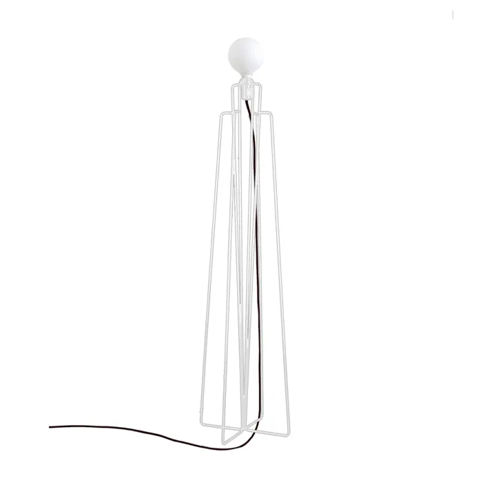 Grupa Model 1 Hvid/Sort – gulvlampe — produktfoto