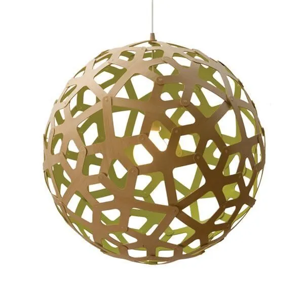 David Trubridge Coral Ø80 Lime – pendel — produktfoto