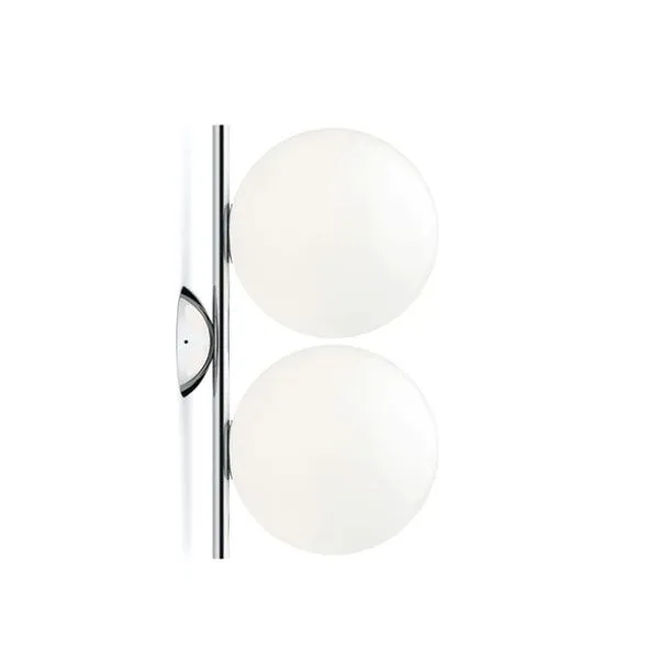 Flos IC C/W1 Double Krom – væglampe — produktfoto