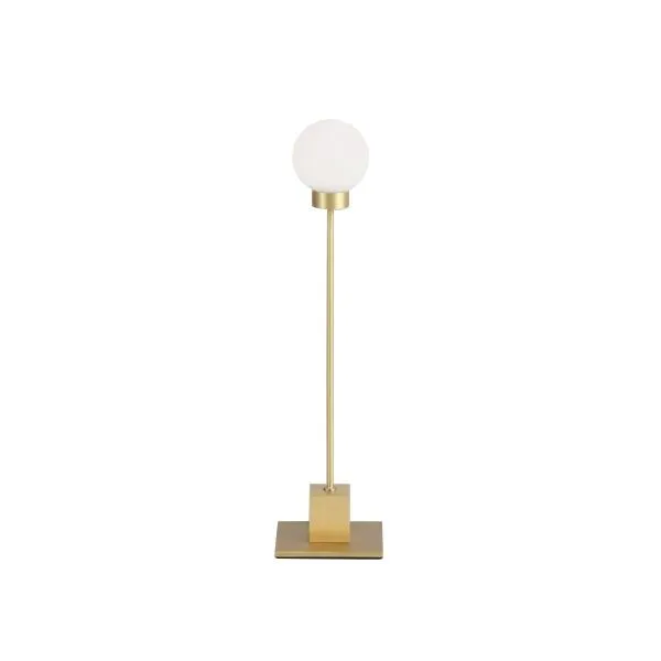 Northern Snowball Messing – bordlampe — produktfoto