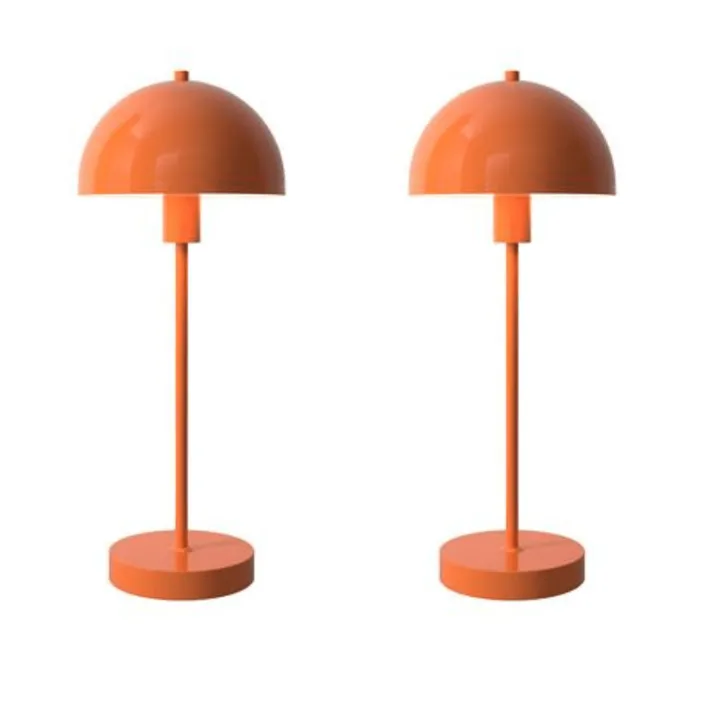 Herstal Vienda 2stk - Mandarin – bordlampe — produktfoto