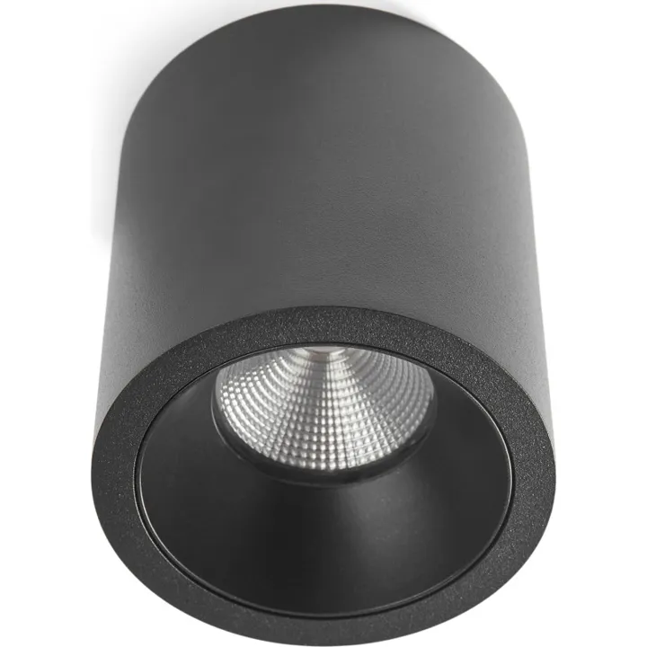 Antidark Tube påbygningsspot, sort – spot — produktfoto