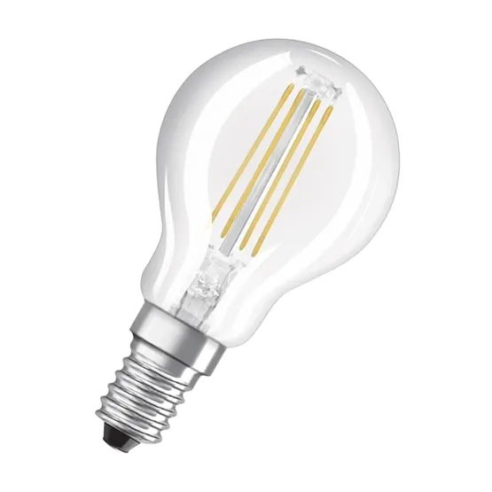 Spotlight Dæmpbar LED-kronepære E14 - klar, 2700K, 470lm, CRi 90 – pære — produktfoto