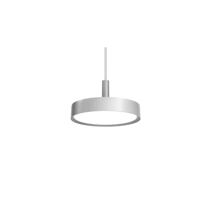 Louis Poulsen LP Slim Ø25 3000K & Dali Mørk Rå Aluminium – pendel — produktfoto