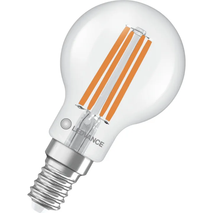 Ledvance Classic E14 kronepære, 2700K, 3,8W – pære — produktfoto