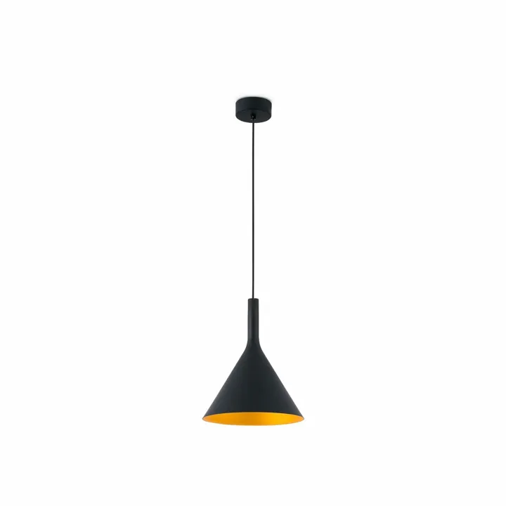 Faro PAM 250 Sort/guld – pendel — produktfoto