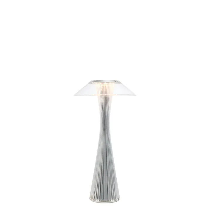 Kartell Space Udendørs Krom – udendørslampe — produktfoto