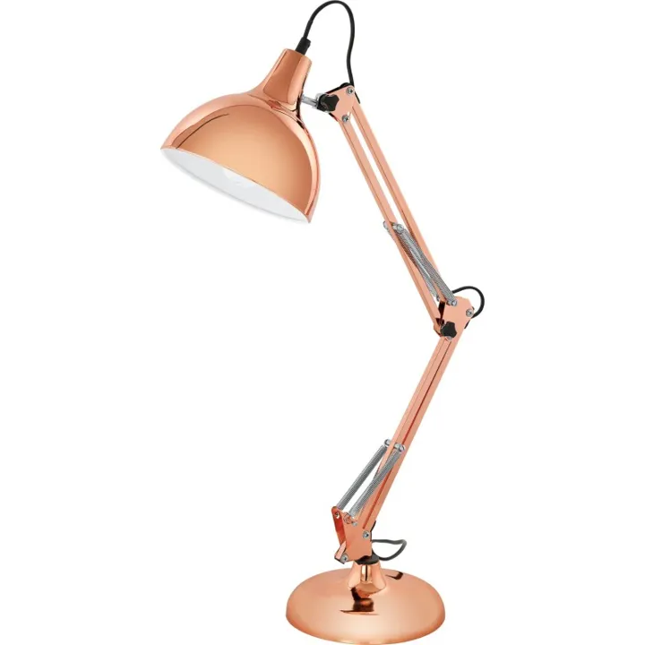 Eglo Borgillio arkitektlampe, kobber – bordlampe — produktfoto