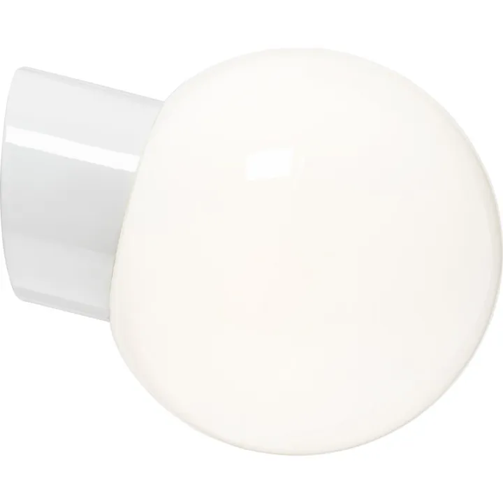 Ifö Electric Classic Glob 180 , hvid – væglampe — produktfoto