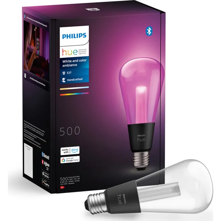 Philips Hue Lightguide pærer, ST72, E27 – pære — produktfoto