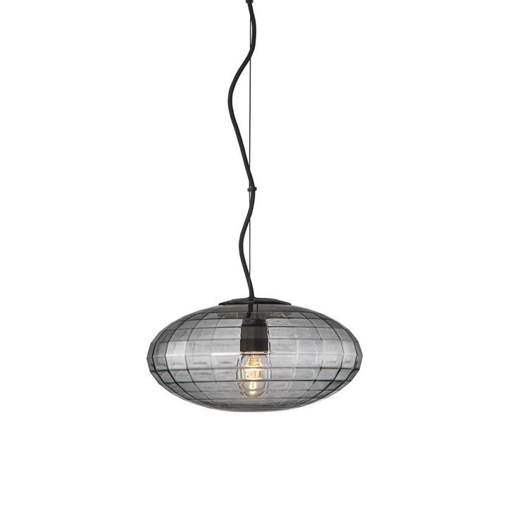 Halo Design Mesh Ø28 Smoke – pendel — produktfoto