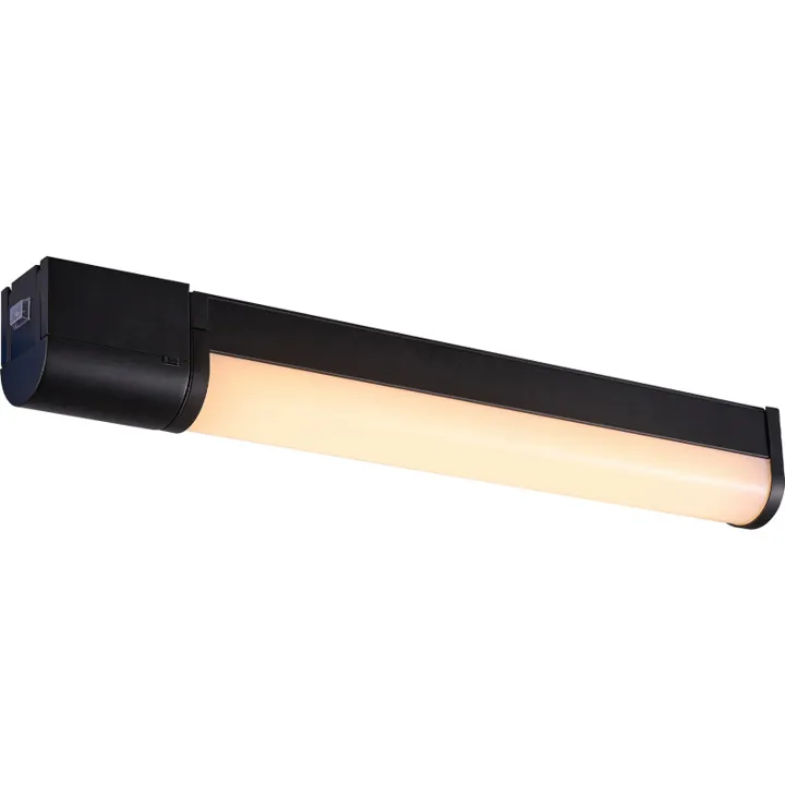 Nordlux Malaika spejllampe, sort, 49 cm – væglampe — produktfoto