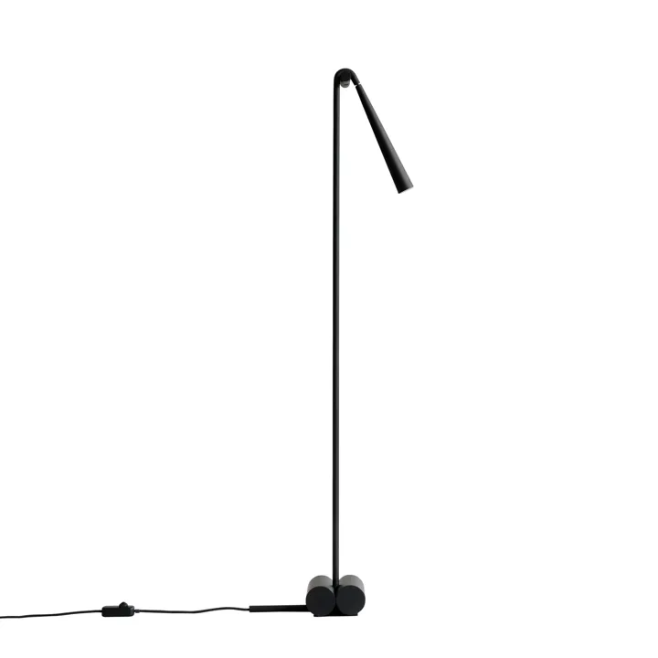 101 Copenhagen Snake Brændt Sort – gulvlampe — produktfoto