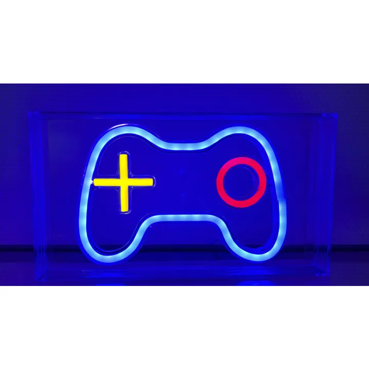 Veli Line Gamer neonskilt – dekorationslys — produktfoto