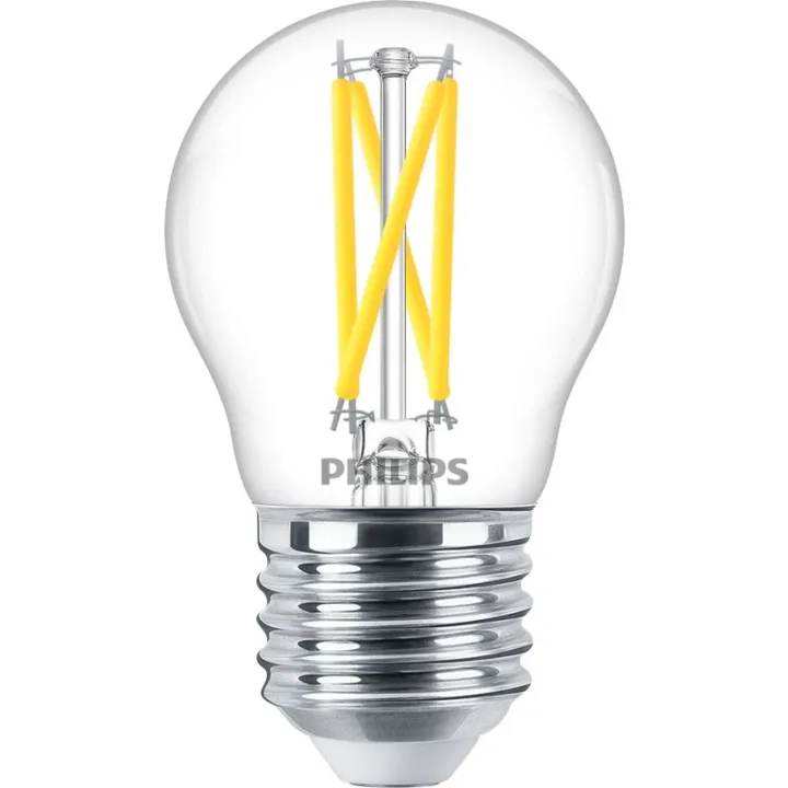 Philips Master Dimtone E27 kronepære, 2200K-2700K, 2,5W – pære — produktfoto