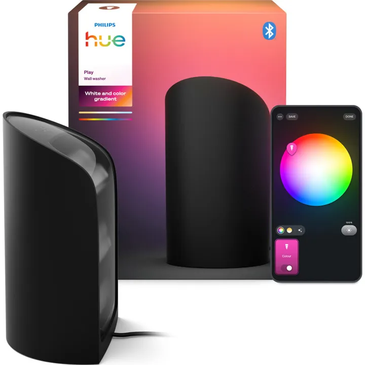 Philips Hue Play Wall Washer , sort – bordlampe — produktfoto