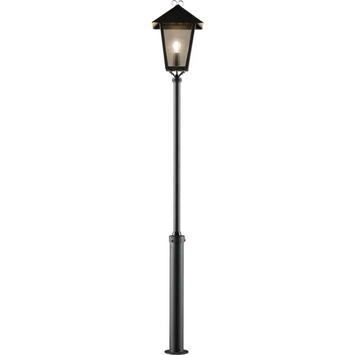 Konstsmide Benu parklampe, sort – udendørslampe — produktfoto