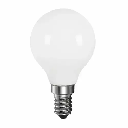 Spotlight Kronepære LED 6W opal, E14, 2700K – pære — produktfoto