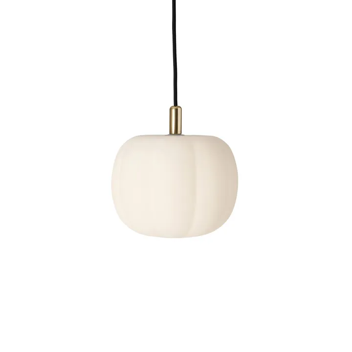 Made By Hand Pepo Lille Ø20 Opal Hvid/Messing – pendel — produktfoto