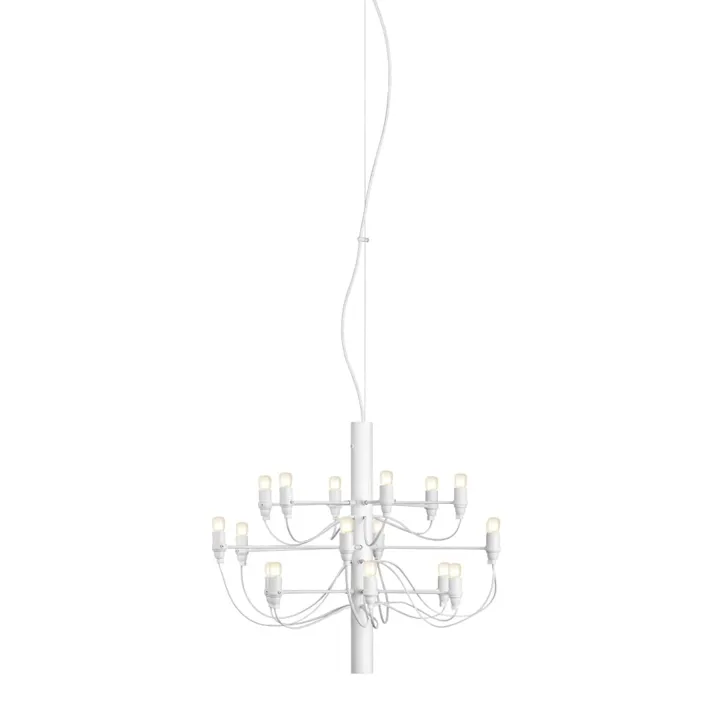 Flos 2097/18 Mat Hvid LED Flos – lysekrone — produktfoto