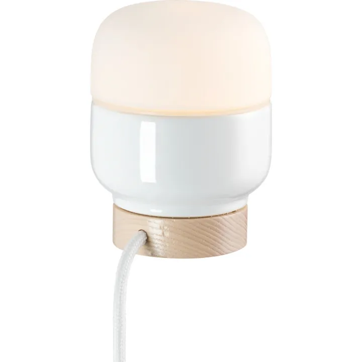 Ifö Electric Ohm , hvid, 13 cm – bordlampe — produktfoto