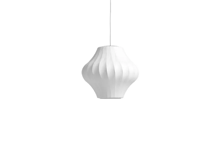 HAY Nelson Pear Crisscross Bubble Lille Off-White – pendel — produktfoto