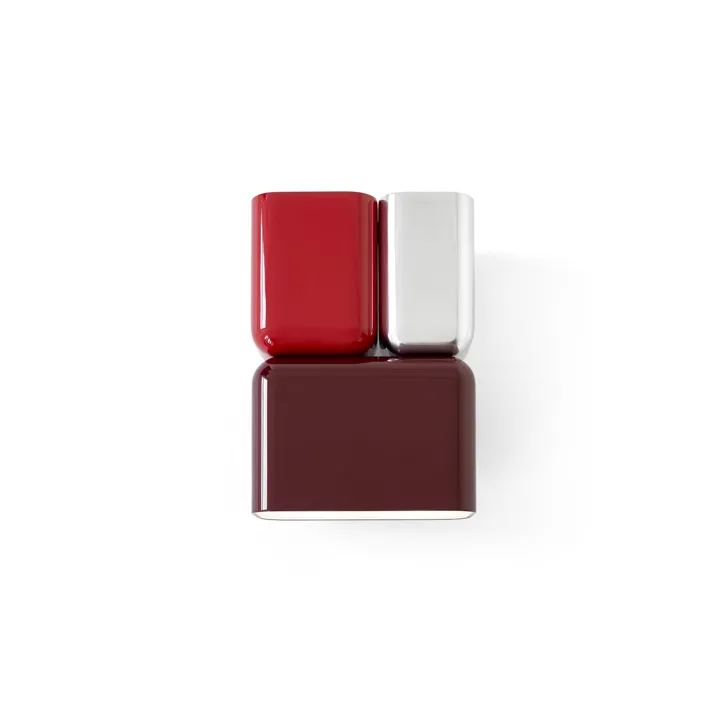 &Tradition Tabata LN10 Dark Burgundy/Vermilion Red – væglampe — produktfoto
