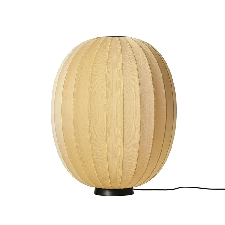 Made By Hand Knit-Wit High/Oval Lav Ø65 Sunrise – gulvlampe — produktfoto