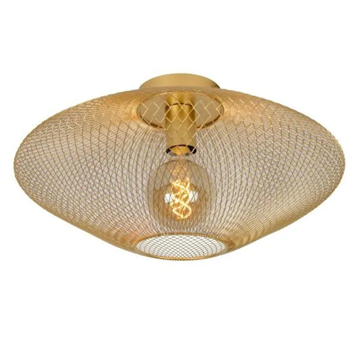 Lucide Mesh Ø45 Mat Guld/Messing – loftlampe — produktfoto