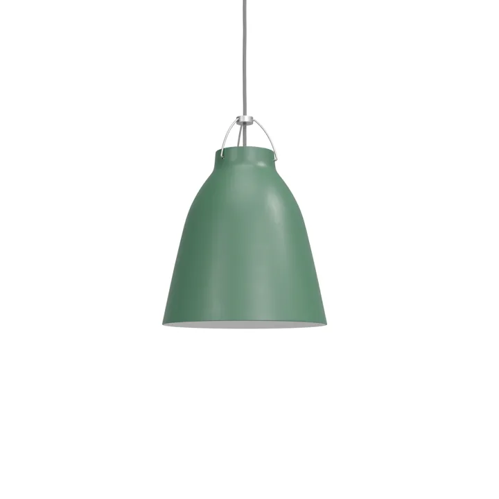 Fritz Hansen Caravaggio Matt P2 Patina Green – pendel — produktfoto