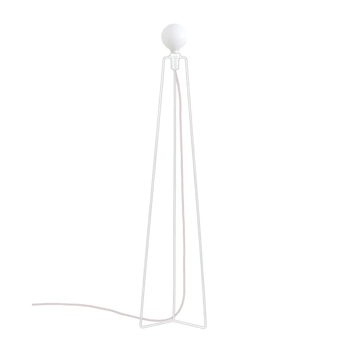 Grupa Model 3 Hvid/Hvid – gulvlampe — produktfoto