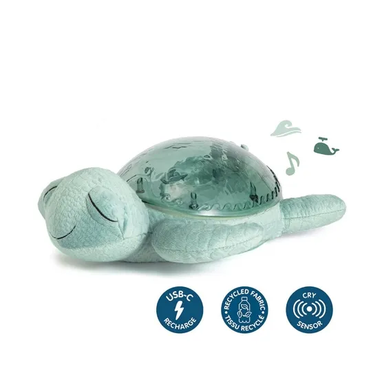 CloudB Tranquil Turtle, green (genopladelig) – dekorationslys — produktfoto