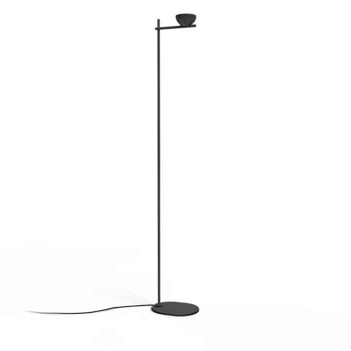 Stilnovo Nido Poleret H188 Sort – gulvlampe — produktfoto