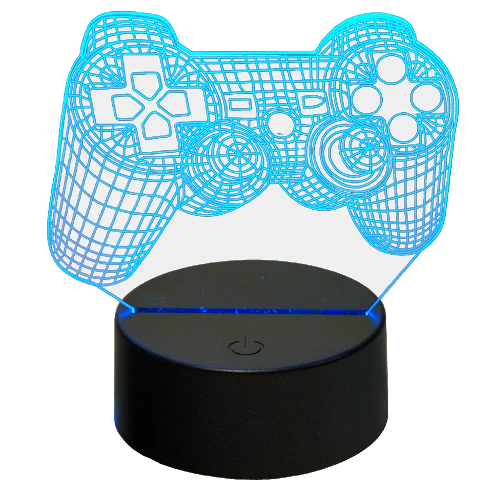 Mecharite Gaming 3D Lampe - Controller – dekorationslys — produktfoto