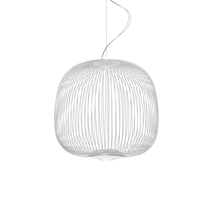 Foscarini Spokes 2 Midi med LED Hvid – pendel — produktfoto
