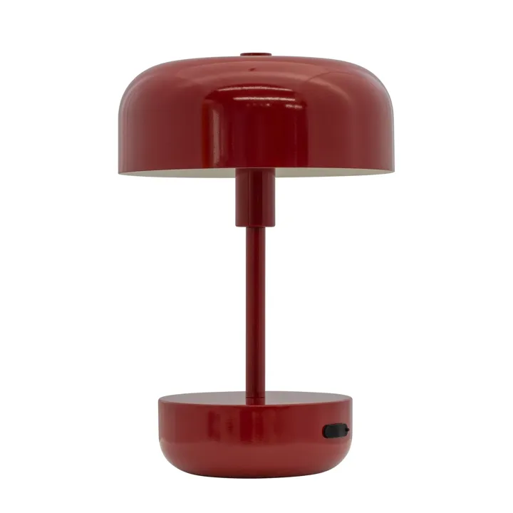 Dyberg Larsen Haipot Lampe Mørkerød – bordlampe — produktfoto