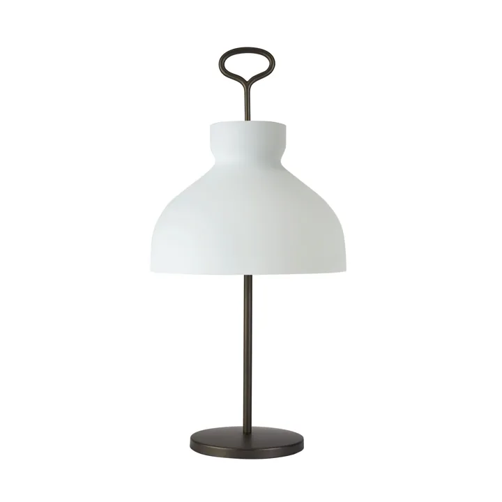 TATO Arenzano Høj Hvid & Bronze – bordlampe — produktfoto