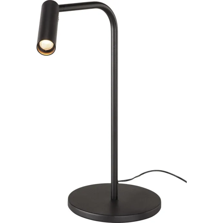 SLV Karpo med touch, 6,5W LED, sort – bordlampe — produktfoto